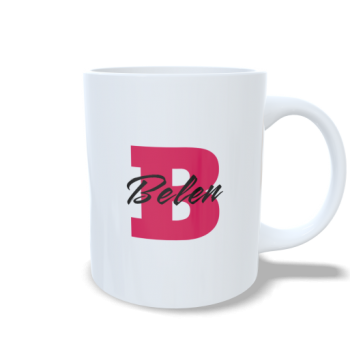 Taza de Cerámica "Maestra." Personalizable con Nombre e...