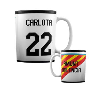 Taza de Cerámica Personalizada del Valencia con Nombre y...
