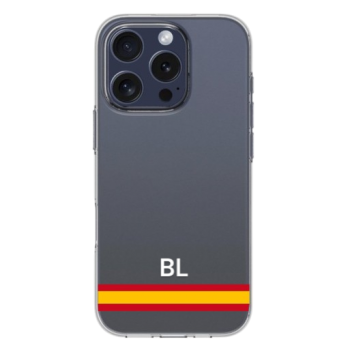 Funda de Gel Personalizada "Bandera España" Horizontal...