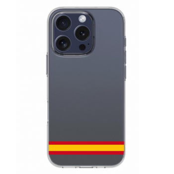 Funda de Gel Personalizada "Bandera España" Horizontal