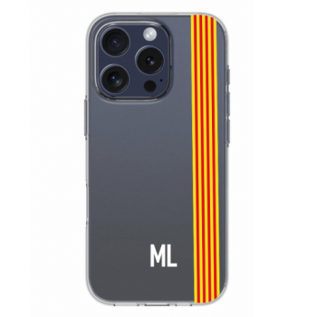 Funda de Gel Personalizada "Cataluña" en Vertical con...