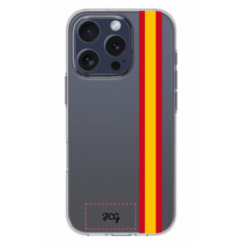Funda de Gel Personalizada "España" en Vertical con...